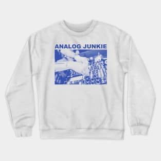 classic analog junkie Crewneck Sweatshirt